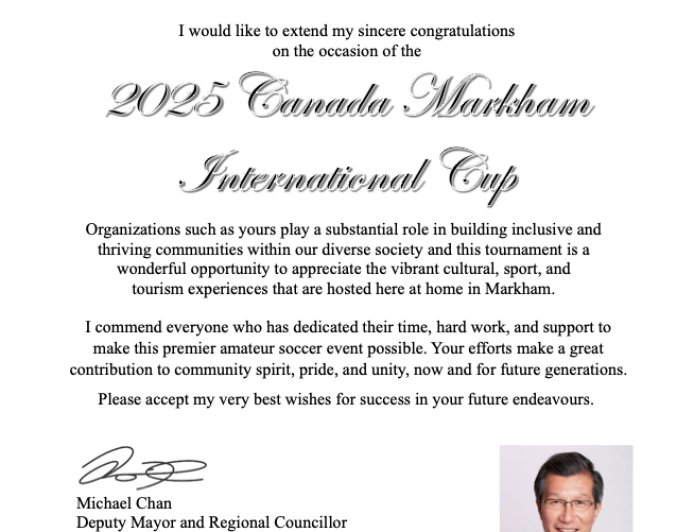 2025 Canada Markham International Cup